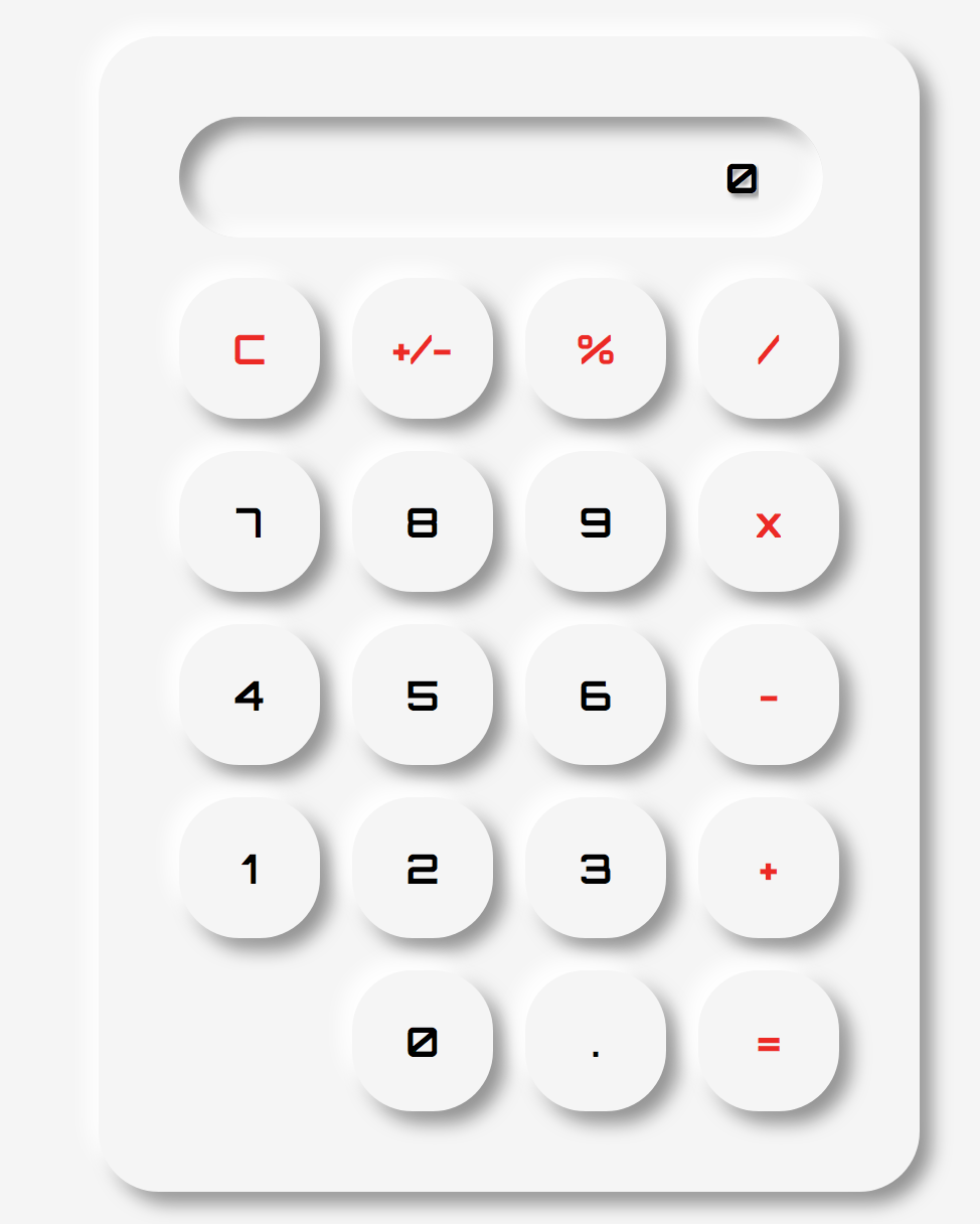 Github Diaz Neumorphic Calculator Calculator Made With Javascript